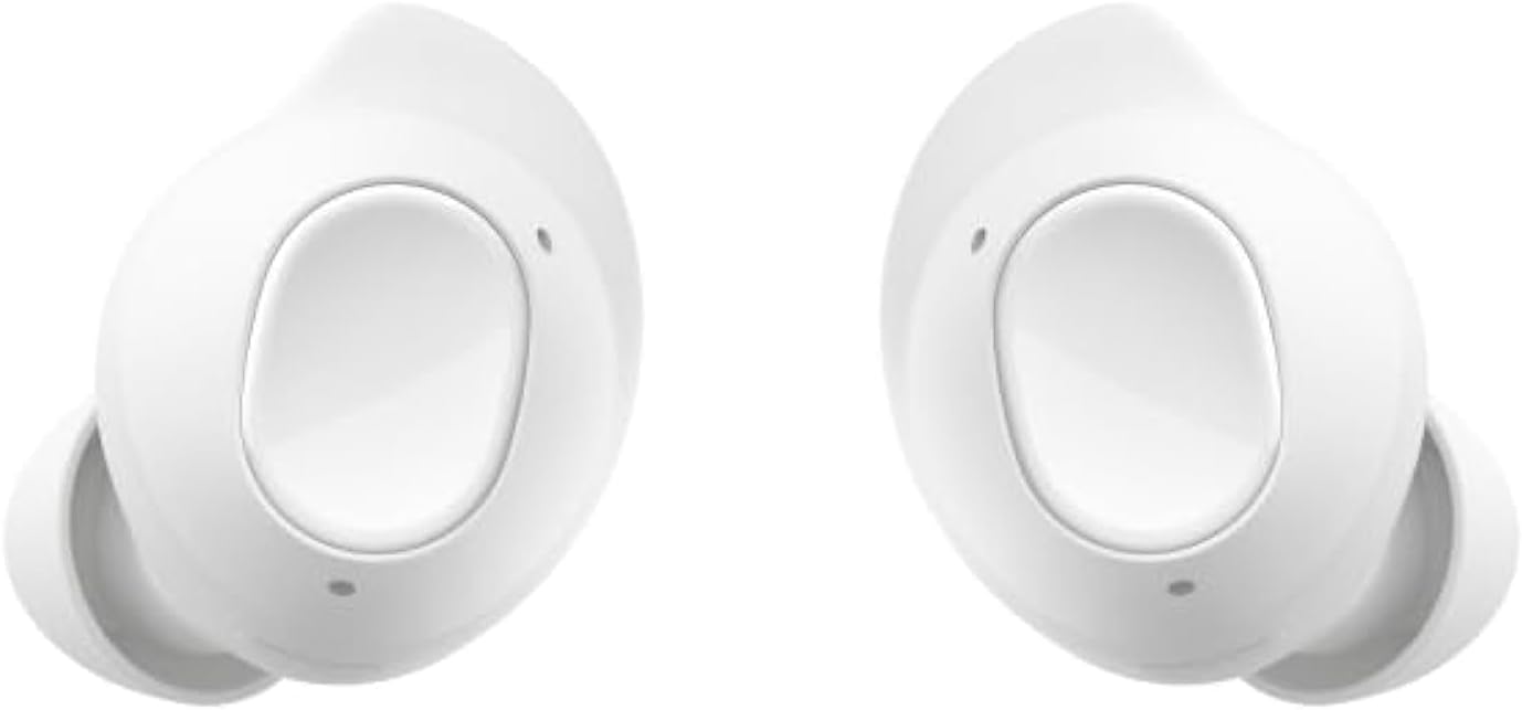 Samsung Galaxy Buds FE, Wireless, with Charging Case, ANC and Sound Customization, White, SM-R400NZWAMEA, small