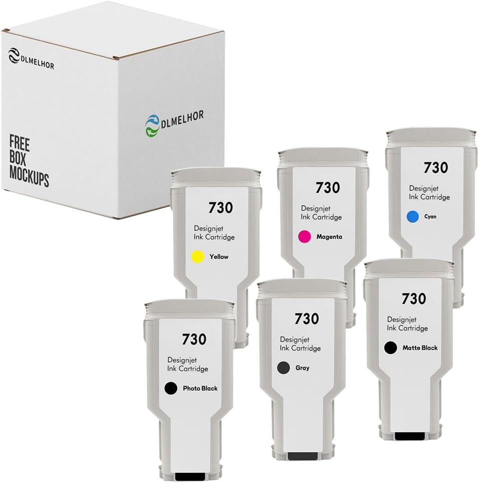 Original Ink Cartridge Compatible with Designjet T1700 Printer Series, 300 ml, Magenta