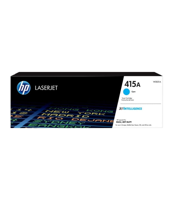 W2031A HP 415A Cyan Original LaserJet Toner Cartridge