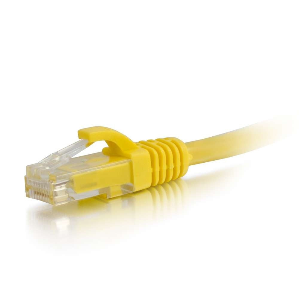 Cat5e Snagless Unshielded (UTP) Ethernet Network Patch Cable - Yellow