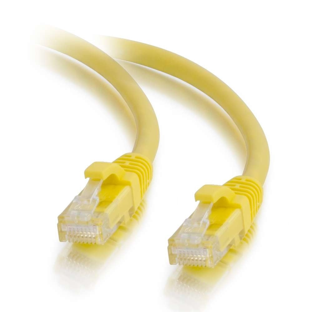 Cat5e Snagless Unshielded (UTP) Ethernet Network Patch Cable - Yellow