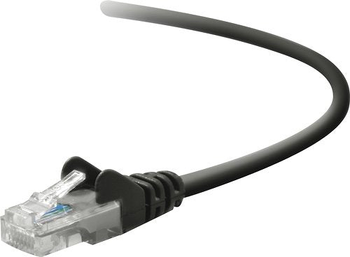 PCF5-14BKS-SN Belkin Cat.5e Patch Cable Category 5e for Network Device 14 ft 1 x RJ-45 Male Network 1 x RJ-45 Male Network Black