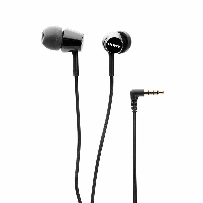 Sony MDR-EX155 In-Ear Headphones-White / Black