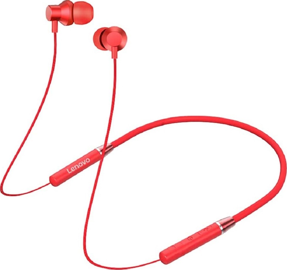 HE05 Bluetooth5.0 Wireless In-Ear Neckband Headphones Red