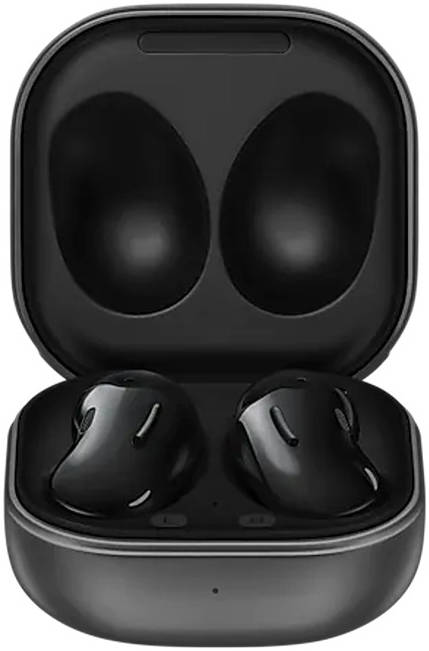 Samsung Galaxy Buds Live ANC True Wireless Earbud Headphones, 12mm Driver & Bass Boosting Duct, Up to 8H Battery Life, Wireless Hands-Free Phone Calls, IPX2-Rated, Onyx | SM-R180NZTAMEA