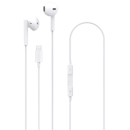 Earphones iPhone/iPad stereo white