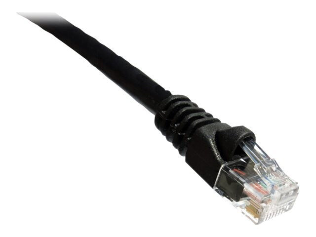 Axiom CAT6A 650mhz UTP Patch Cable with Boots, Black