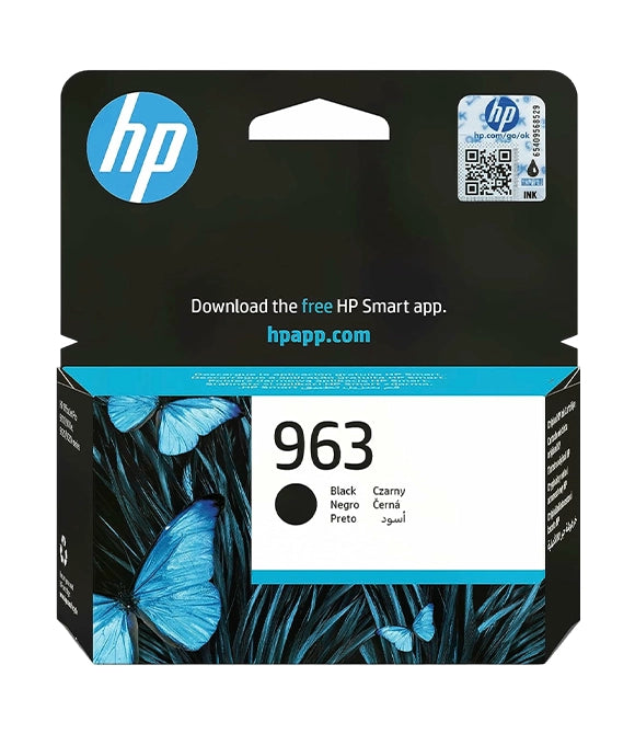 HP 963 Black Original Ink Cartridge (3JA26AE)