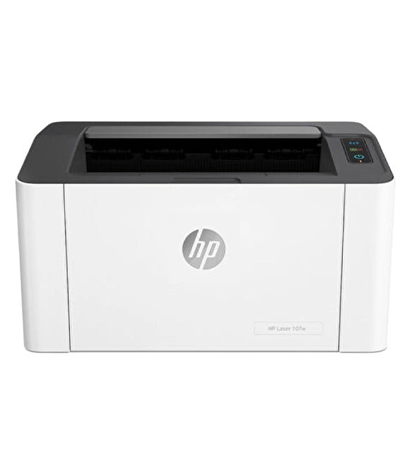 HP Laser 107w Printer - Black and white, Printer for Small Medium Business