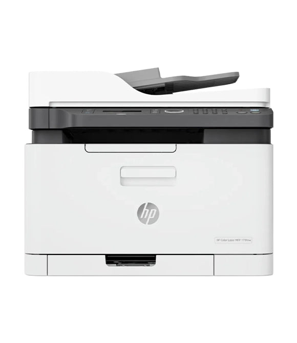 HP Color Laser 179fnw Wireless All in One Laser Printer with Mobile Printing & Built-in Ethernet, Works with Alexa (4ZB97A)