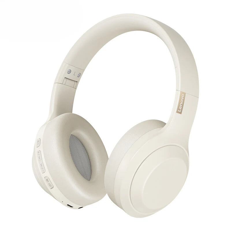 Lenovo TH10 One Size Thinkplus Headphone, White