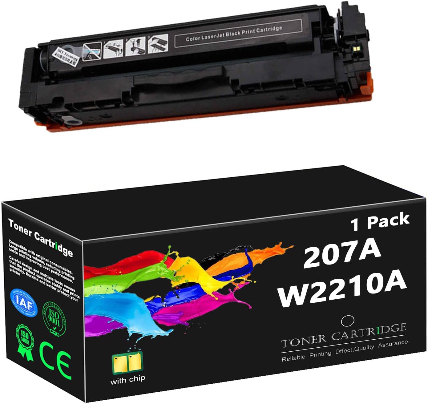 207 A Black Original Laser Jet Toner Cartridge