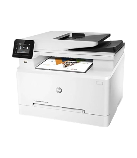 HP Color LaserJet Pro M283fdw Wireless All-in-One Laser Printer, Remote Mobile Print, Scan & Copy, Duplex Printing, Works with Alexa (7KW75A), White