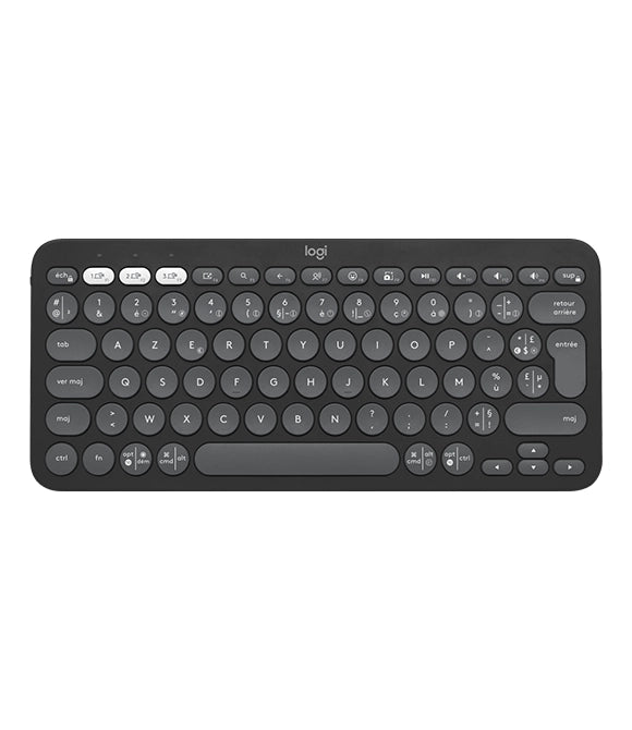 Pebble Keys2 K380s Wireless Keyboard Graphite