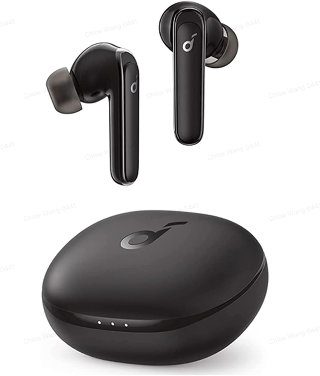 Soundcore Wireless Earbuds Bluetooth Noise Cancelling Thumping Bass 6 Mics Multi Mode 50 H Playtime