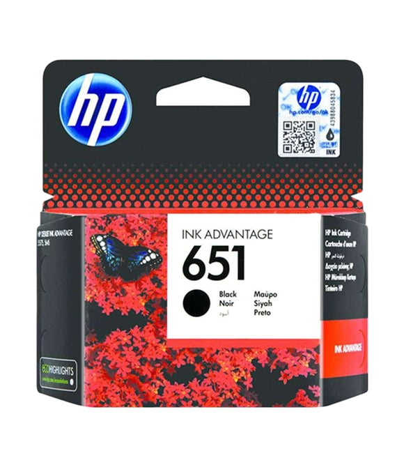 HP C2P10AE 651 Tri-Color, Black Ink Cartridge