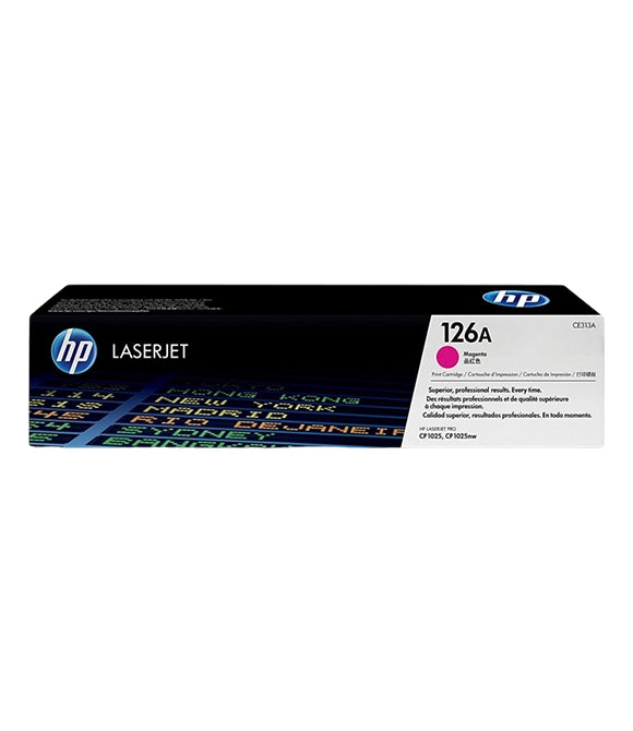 HP 126A Cyan Original LaserJet Toner Cartridge, CE311A