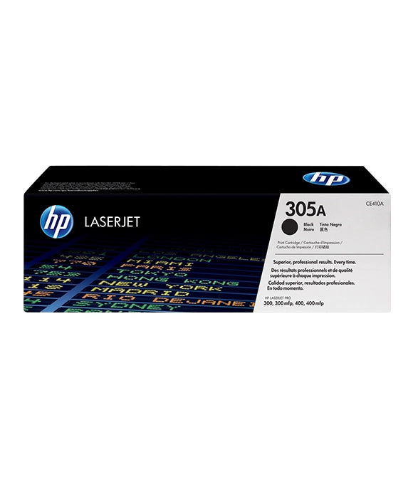 HP 305A Cyan Original LaserJet Toner Cartridge, CE411A