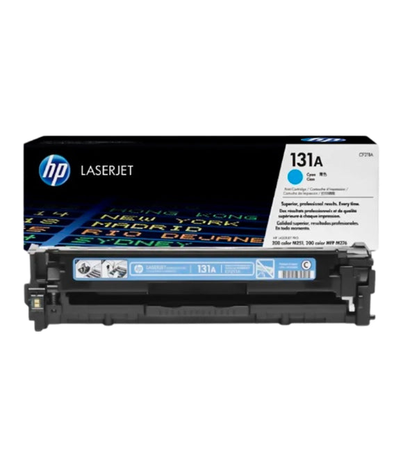 HP® 131A Cyan LaserJet Toner Cartridge (CF211A)