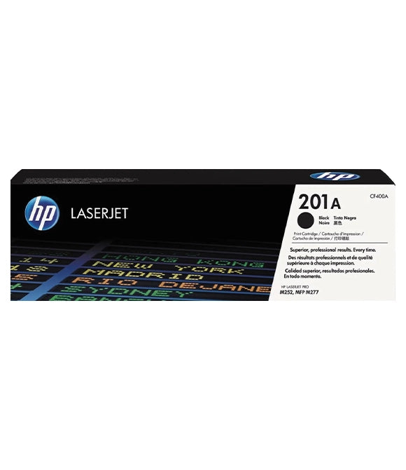 HP 201A Black Original LaserJet Toner Cartridge (CF400A)