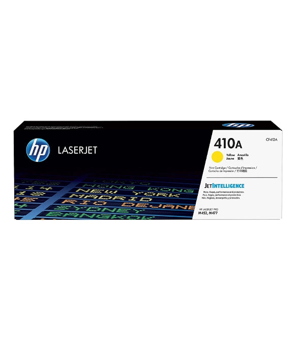 HP 410A Yellow Original LaserJet Toner Cartridge (CF412A)