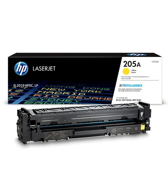 HP 205A Yellow Original Laserjet Toner Cartridge - Cf532A