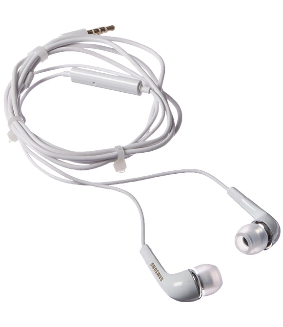 Samsung EO-HS3303WE Samsung Galaxy S4 Headset 3.5mm Stereo with Volume Key - Non-Retail Packaging - White