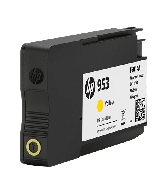 HP 953 Yellow Original Ink Cartridge (F6U14AE)