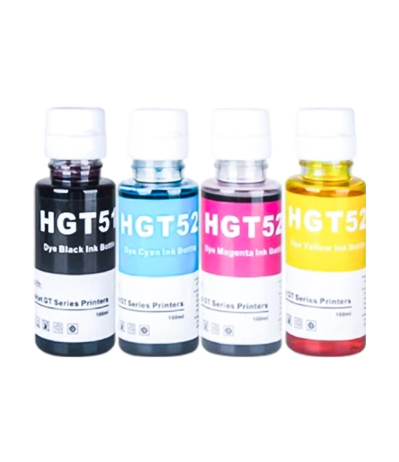 HP HGT52 Cyan Compatible Ink Bottle