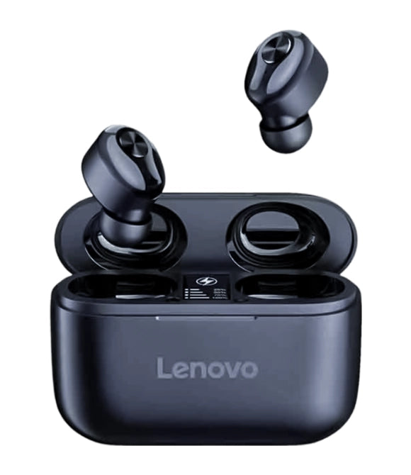 Lenovo HT18 Wireless TWS Earphone Bluetooth 5.0 Headphone 3D Stereo Earbuds with 1000MAH Charging Box Long power source Life Black