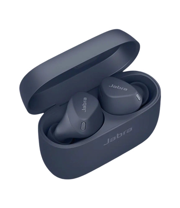 Jabra Elite 4 Active in-Ear Bluetooth Earbuds – True Wireless Earbuds with Secure Active Fit, 4 Built-in Microphones, Active Noise Cancellation and Adjustable HearThrough Technology – Black