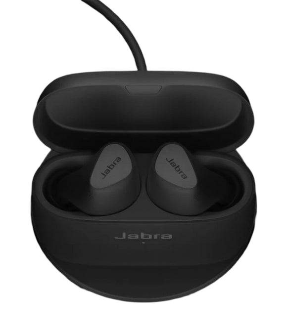 Jabra Connect 5t Work from Home True Wireless In Ear Bluetooth Earbuds with Hybrid Active Noise Cancellation (ANC), 6-mic call technology and Bluetooth Multipoint - Titanium Black