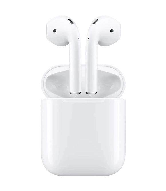 Apple AirPods with Charging Case 2nd Generation Over 24 Hours of Battery Life Effortless Setup Bluetooth Head phones for i Phone White