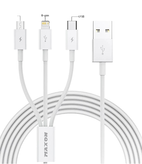 Maxon G-901 3-in-1 Fast Charging Cable