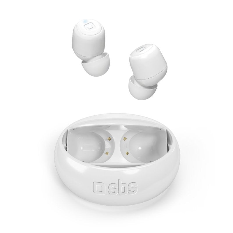 Twin Spin 360° - TWS earbuds with 360° swivel case | White