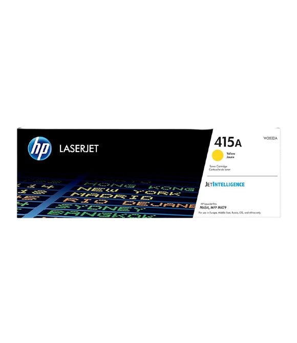 HP 415A Yellow Original LaserJet Toner Cartridge (W2032A)