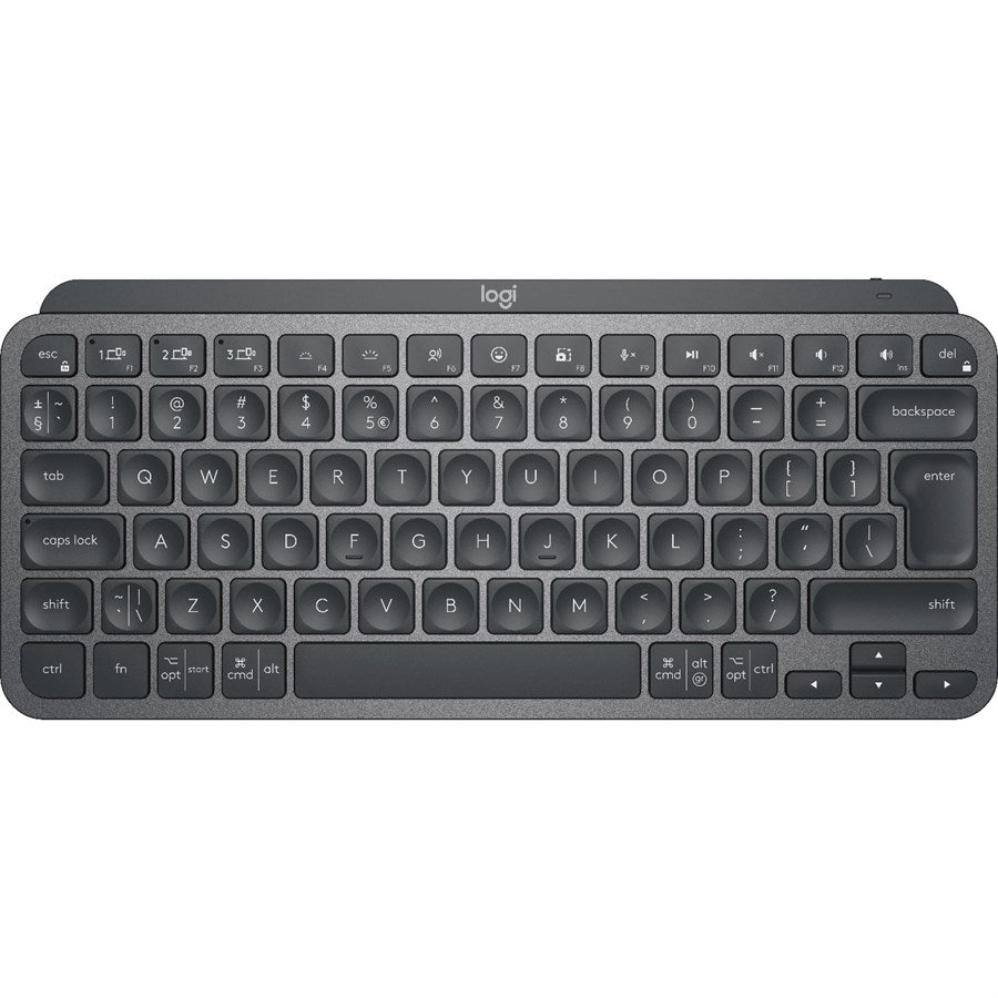 Logitech MX Keys Mini Minimalist Wireless Illuminated Keyboard | Graphite | English / Arabic | 920-010503